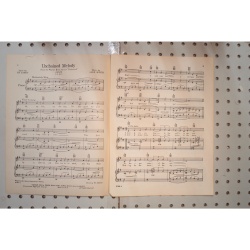 1955 - Unchained Melody - Sheet Music