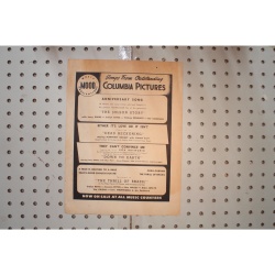 1946 - Anniversary song the Jolson story - Sheet Music