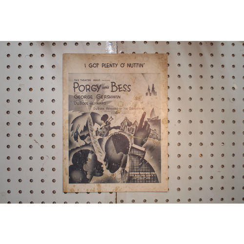 1935 - I got plenty of nuttin Porgy and Bess - Sheet Music