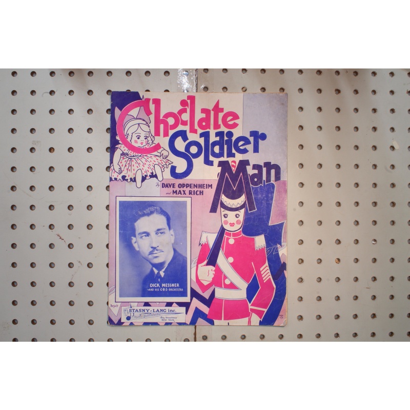 1935 - Chocolate soldier man - Sheet Music