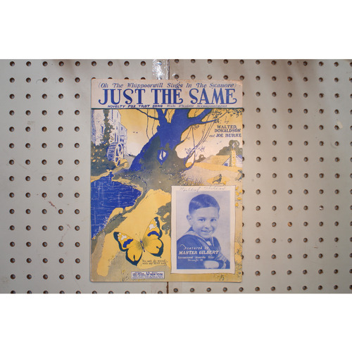 1927 - Just the same master Gilbert - Sheet Music