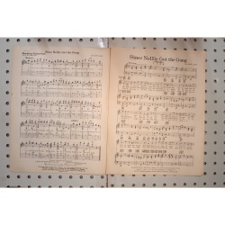 1935 - Since Nelly got the gong - Sheet Music