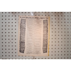 1935 - Since Nelly got the gong - Sheet Music