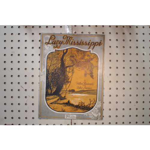 1920 - Lazy Mississippi - Sheet Music