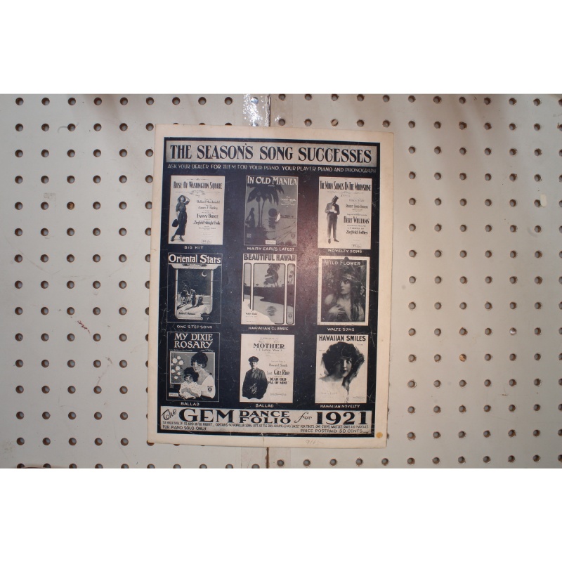 1920 - Lazy Mississippi - Sheet Music