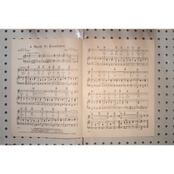 1953 - A march to Eisenhower - Sheet Music