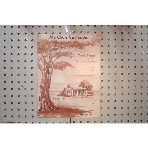 1941 - My own true love gone with the wind - Sheet Music
