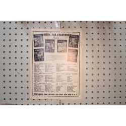 1941 - My own true love gone with the wind - Sheet Music