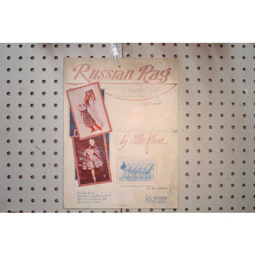 1918 - Russian rag - Sheet Music