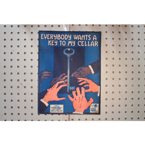 1919 - Everybody wants a key to my cellar - Sheet Music