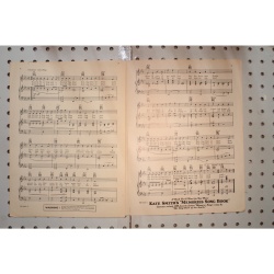 1933 - sittin on a log pettin my dog - Sheet Music