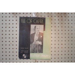 1934 - Isle of Capri - Sheet Music