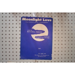 1956 - Moonlight love - Sheet Music