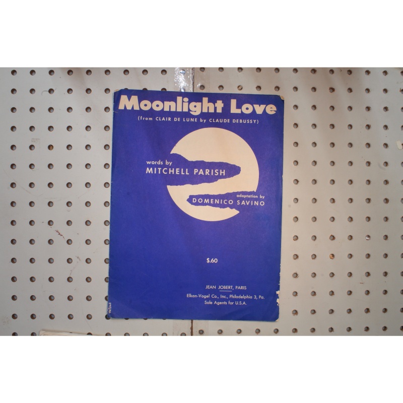 1956 - Moonlight love - Sheet Music