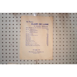 1956 - Moonlight love - Sheet Music