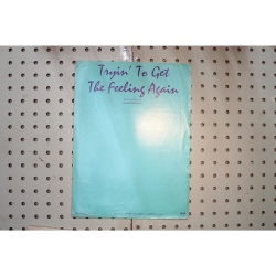 1974 - Trying to get the feeling again Barry Manilow - Sheet Music