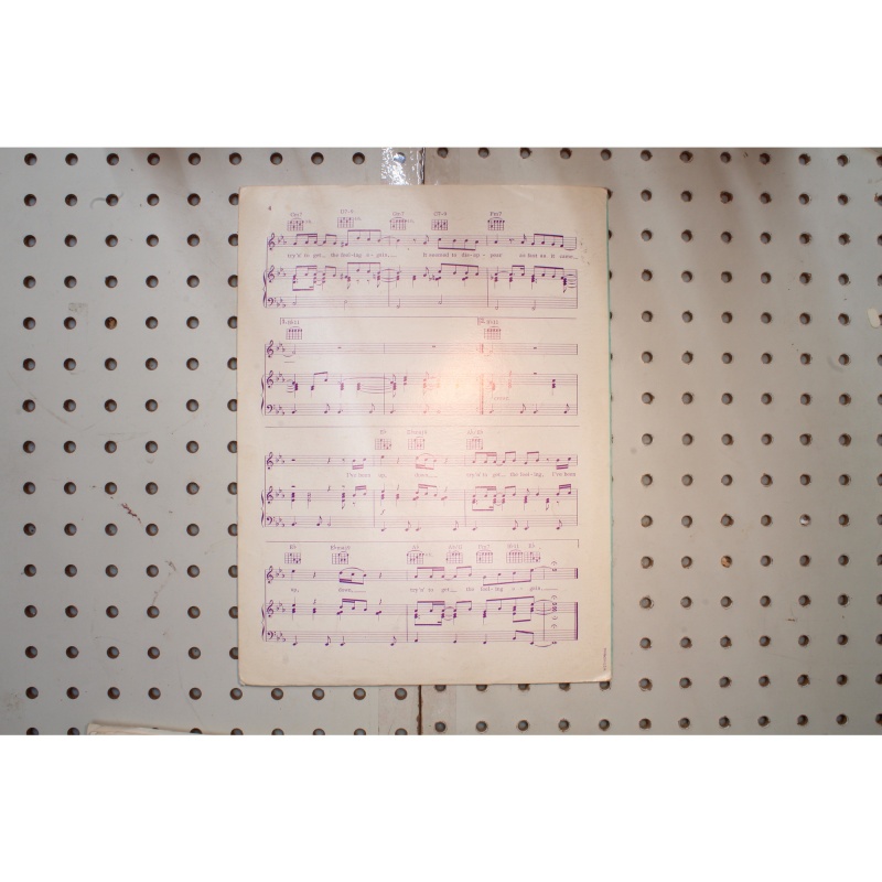 1974 - Trying to get the feeling again Barry Manilow - Sheet Music