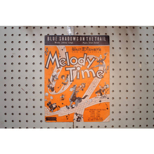1948 - Blue shadows on the trail melody time - Sheet Music