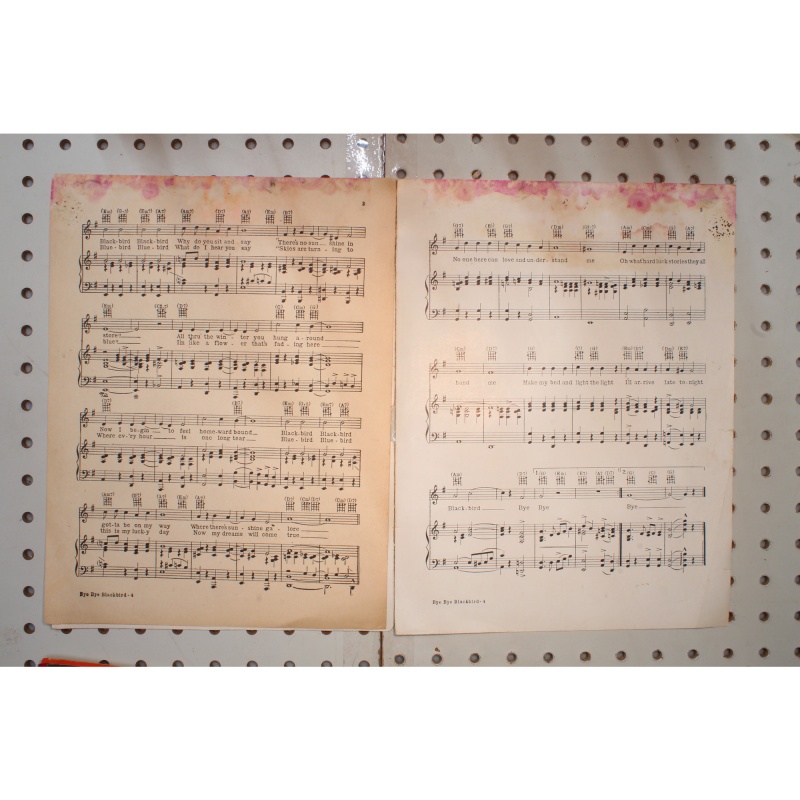 1926 - Bye-bye blackbird Jimmy Carr - Sheet Music