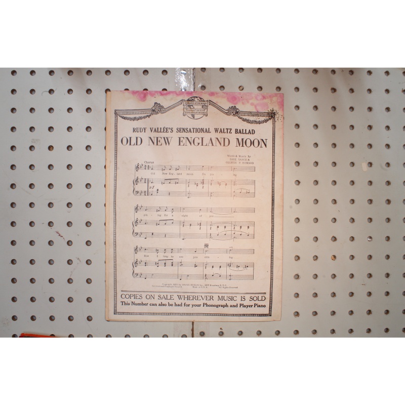 1930 - Swinging in a hammock - Sheet Music