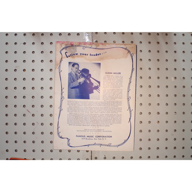 1939 - Moon love Mack David - Sheet Music