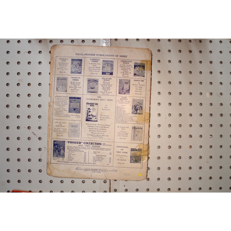 1928 - Sidewalks of New York - Sheet Music