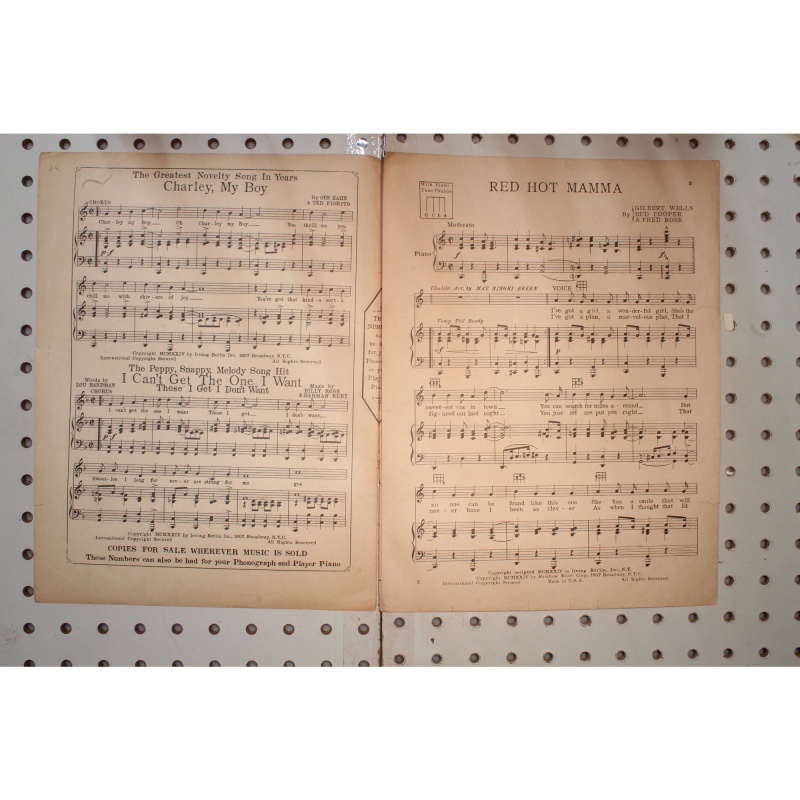 1924 - Red hot mamma - Sheet Music