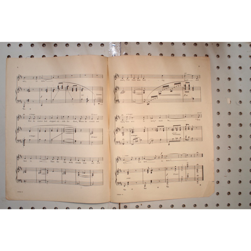 1913 - The owl John Barnes Wells - Sheet Music