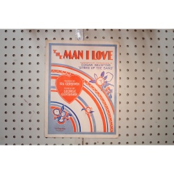 1924 - The man I love George Gershwin - Sheet Music