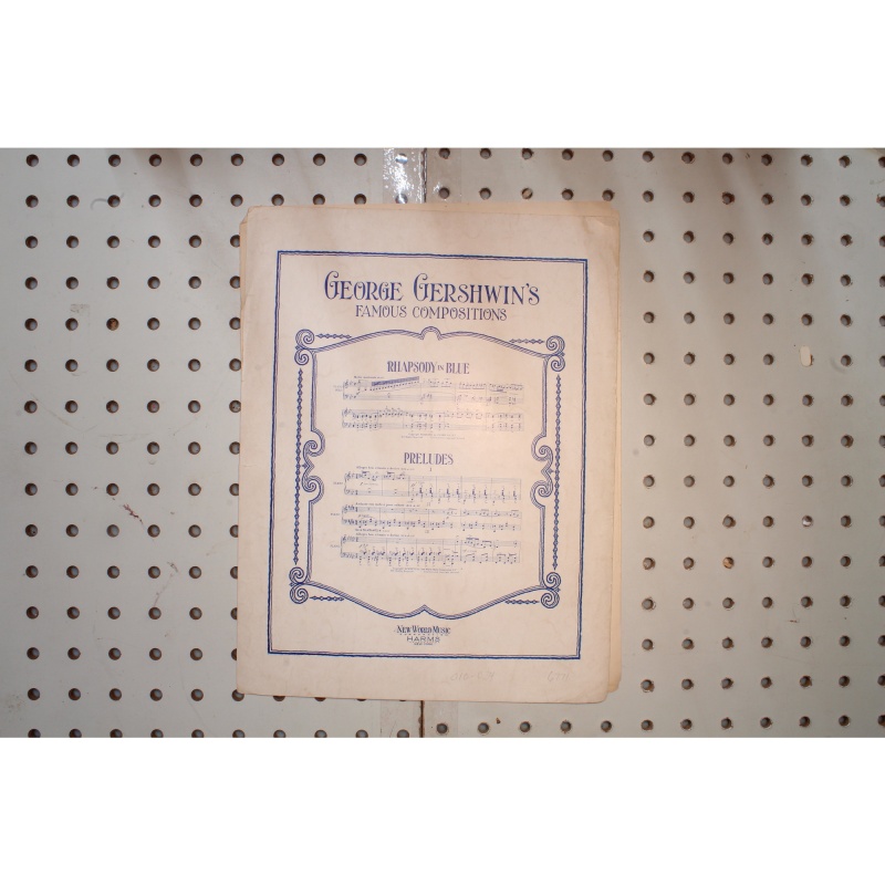 1924 - The man I love George Gershwin - Sheet Music