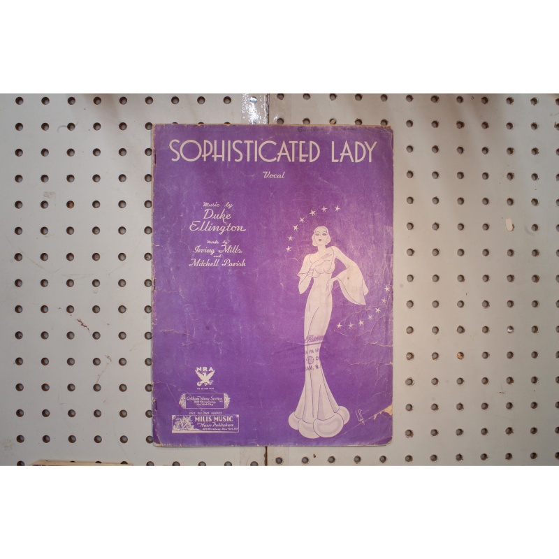 1933 - Sophisticated lady Duke Ellington - Sheet Music