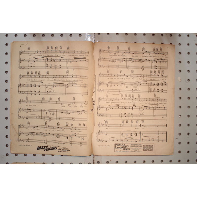 1933 - Sophisticated lady Duke Ellington - Sheet Music