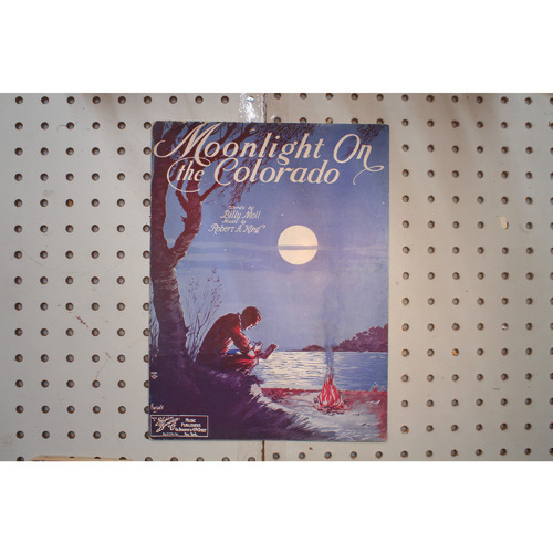 1930 - Moonlight on the Colorado - Sheet Music