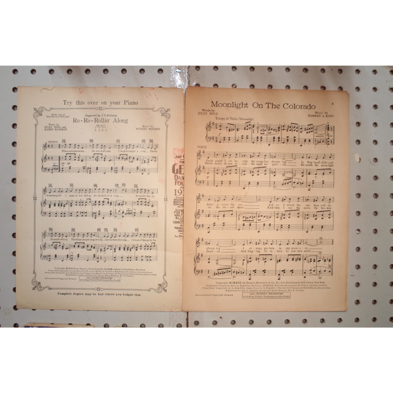 1930 - Moonlight on the Colorado - Sheet Music
