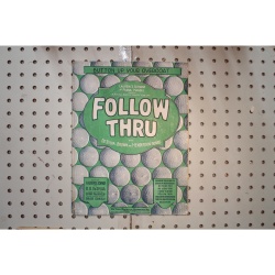 1928 - Button up your overcoat follow thru - Sheet Music