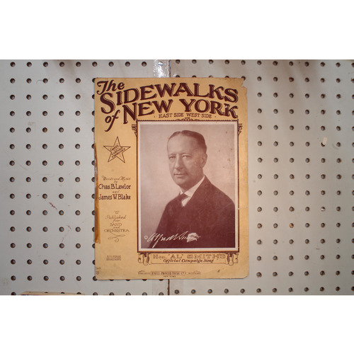 1928 - The sidewalks of New York - Sheet Music