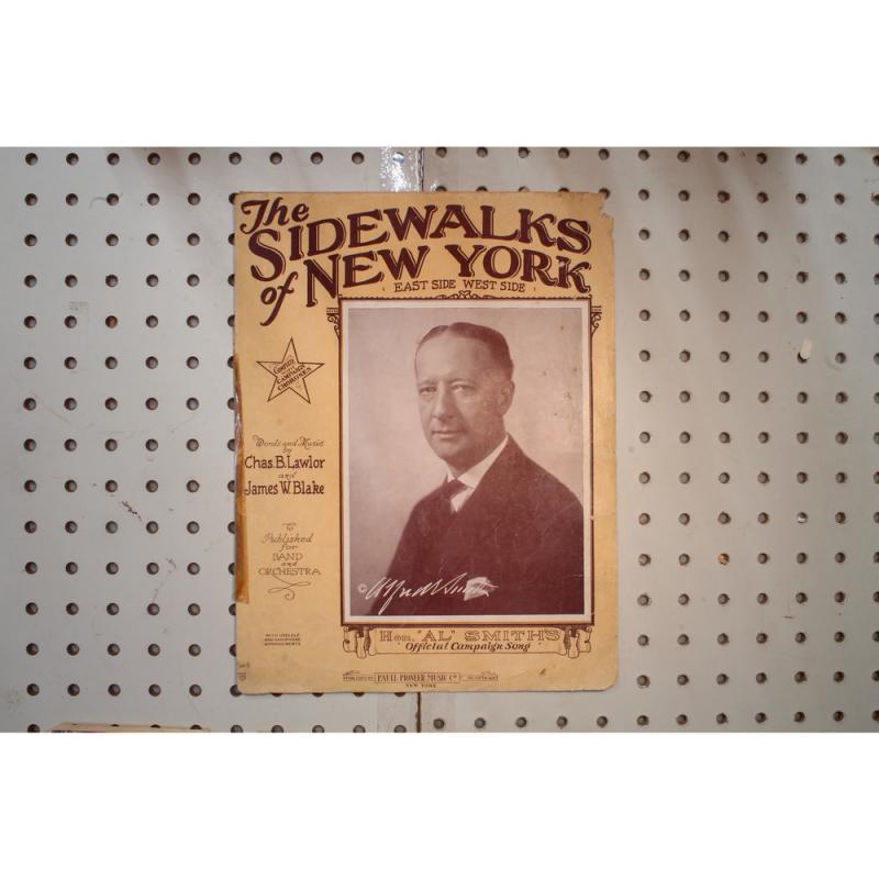 1928 - The sidewalks of New York - Sheet Music