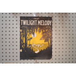 1926 - That twilight melody - Sheet Music