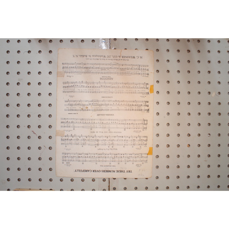 1926 - That twilight melody - Sheet Music