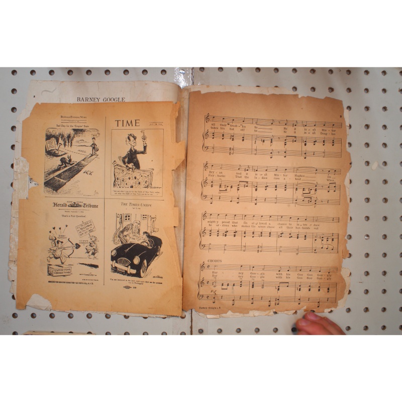 1923 - Barney Googll foxtrot - Sheet Music