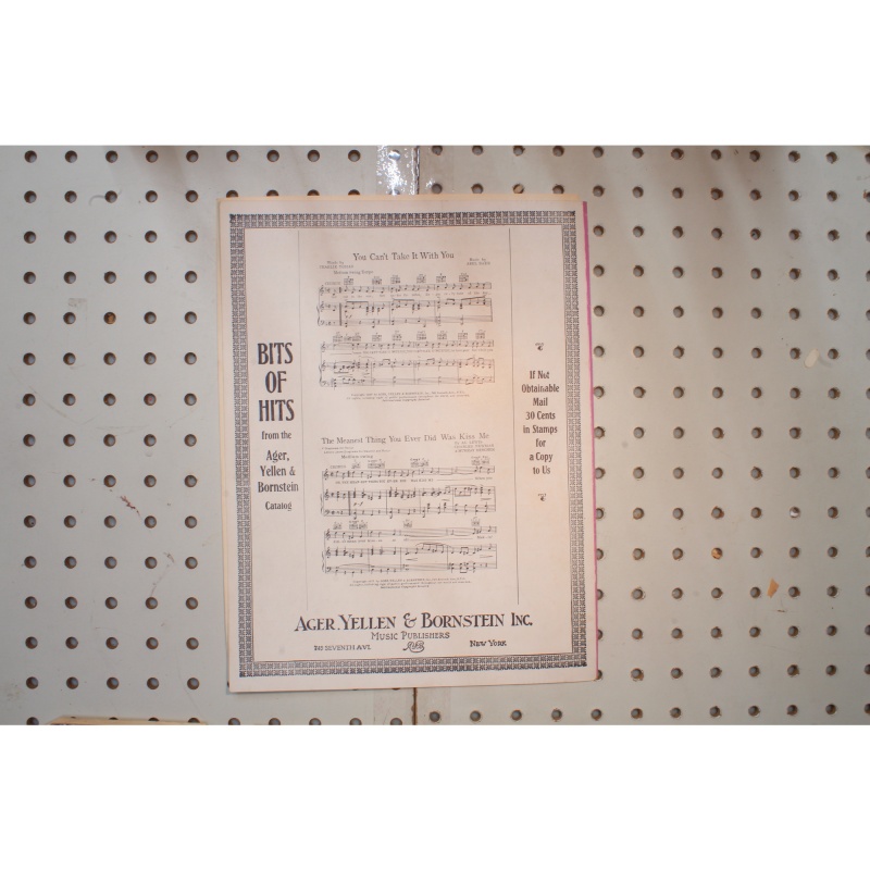 1936 - Trust in me Freddie Martin - Sheet Music