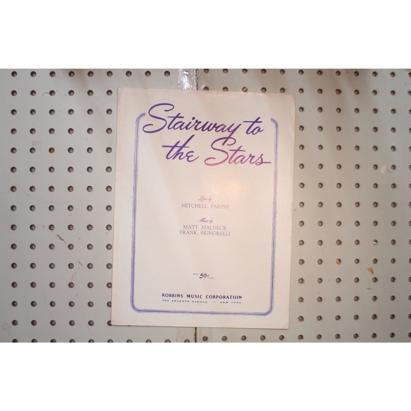 1935 - STAIRWAY TO THE STARS BY MITCHELL PARISH , MATT MALNECK AND FRANK SIGNREL