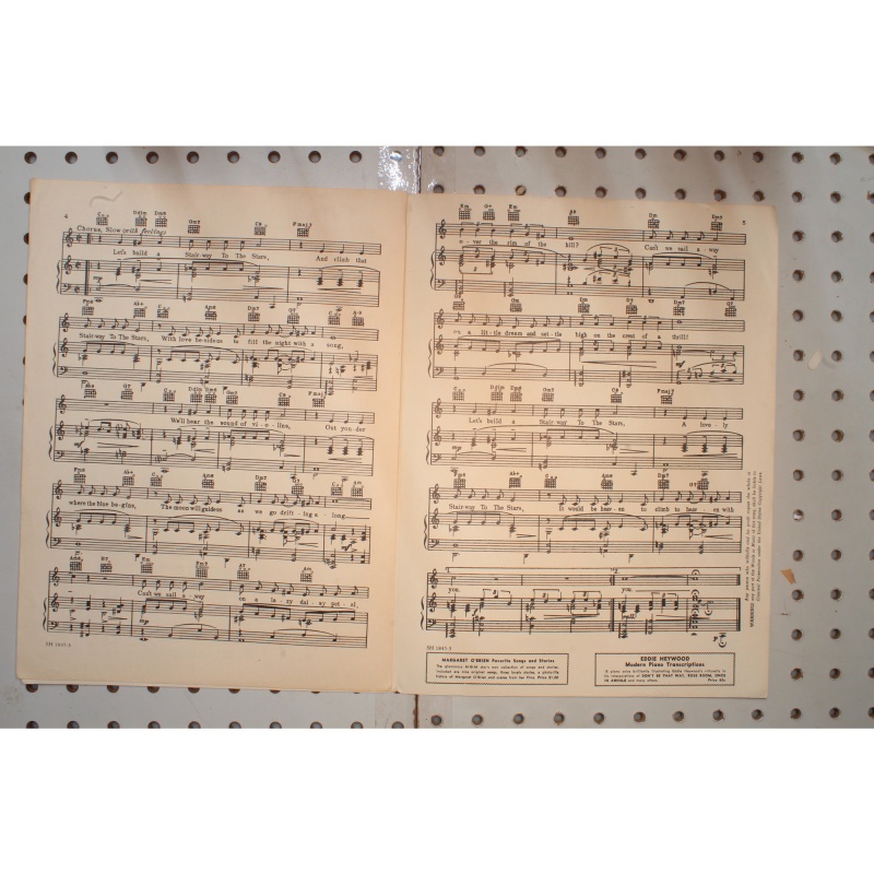 1935 - STAIRWAY TO THE STARS BY MITCHELL PARISH , MATT MALNECK AND FRANK SIGNREL