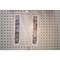 1935 - MAY I SLEEP IN YOUR BARN TONIGHT MISTER? - Sheet Music