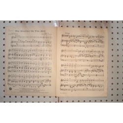 1947 - THE HEATHER ON THE HILL CHERYL CRAWFORD PRESNTS A NEW MUSICAL BRIGADOON -