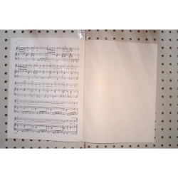 1967 - AQUARIUS HAIR BY JAMES RADO, GEROME RAGNI AND GALT MACDERMOT - Sheet Musi