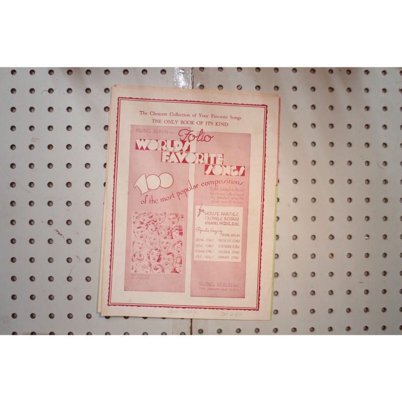 1937 - MY CABIN OF DREAMS BY NICK KENNY, AL FRAZZINI AND NAT MADISON - Sheet Mus