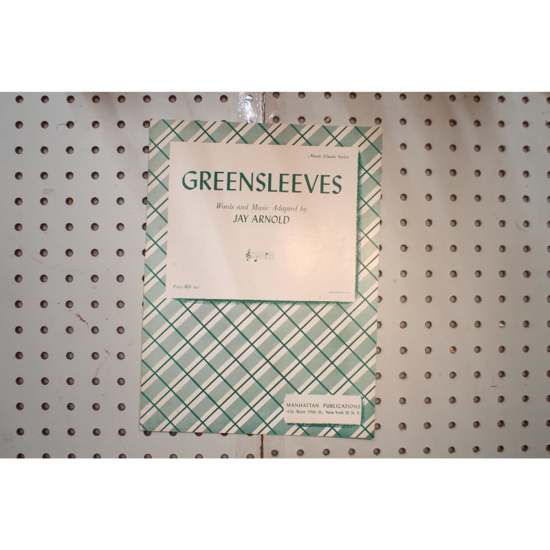 1960 - GREENSLEEVES BY JAY ARNOLD - Sheet Music