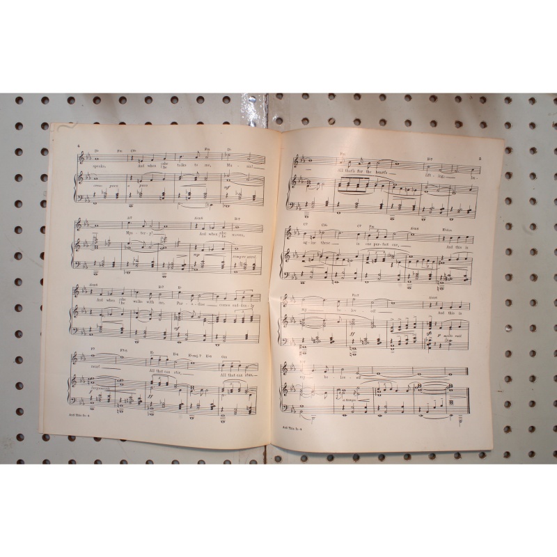 1953 - AND THIS IS MY BELOVED BY ROBERT WRIGHT AND GEORGE FORREST - Sheet Music