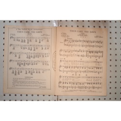 1928 - THEN CAME THE DAWN BY AL DUBIN AND HARRY WARREN - Sheet Music